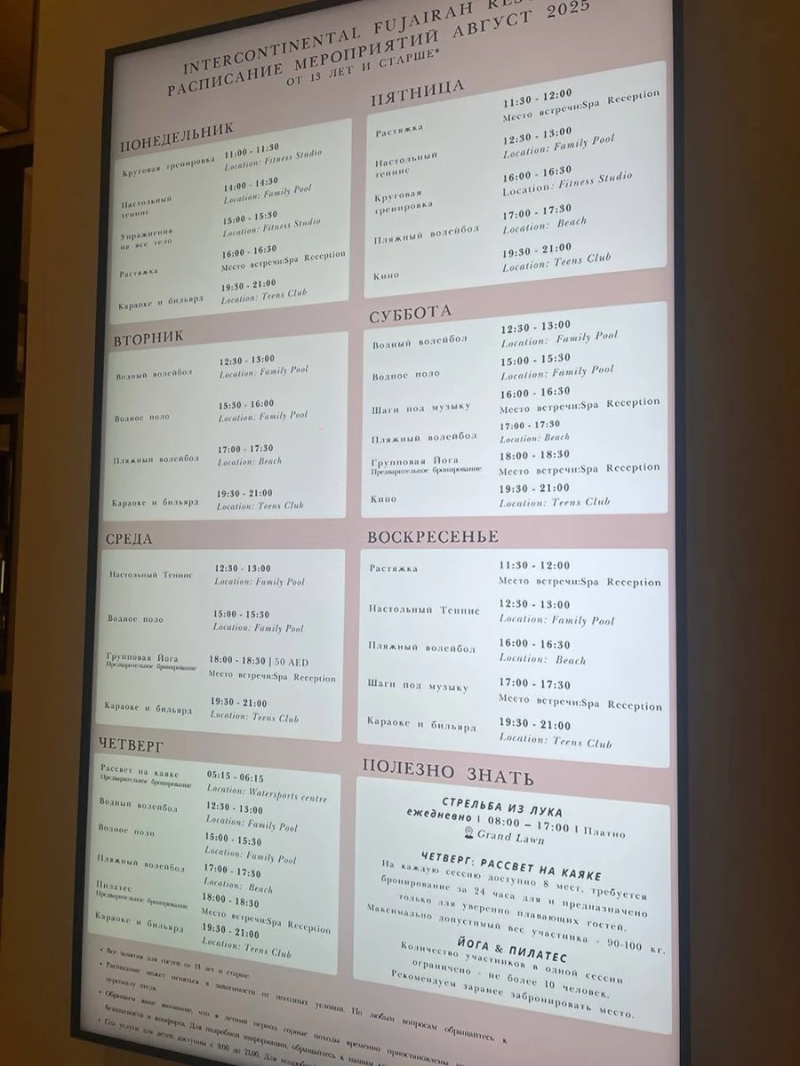 Фото отеля INTERCONTINENTAL FUJAIRAH RESORT