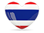 Таиланд флаг сердечко foto