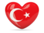 Турция флаг сердечко foto