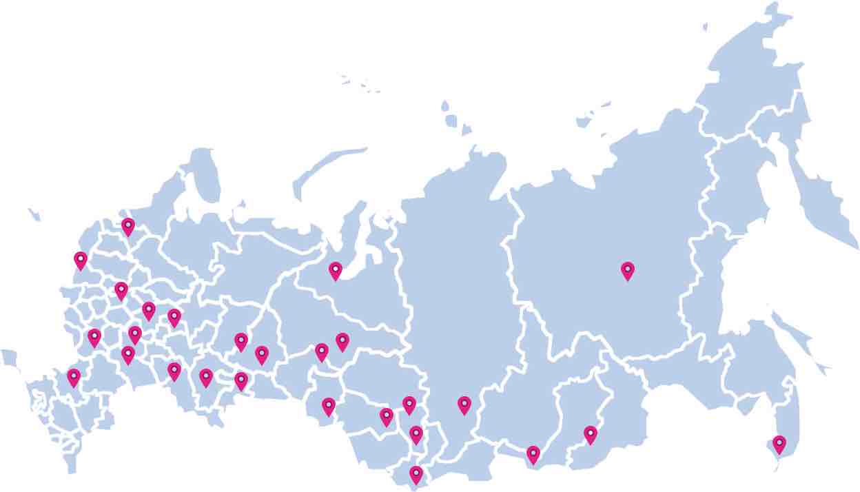 Офисы географии на карте ФОТО